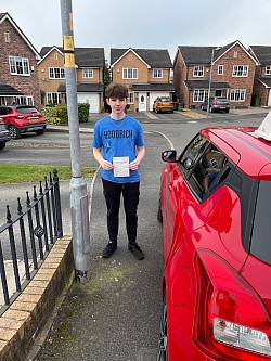 Liam passed at Bolton driving test centre on 8 March 2023. Another first time pass.