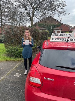 Vicky passed on 2 February 2023 at Bolton driving test centre.