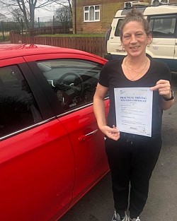 Diane passed her driving test at Bolton driving test centre on 18 March 2020. Another first time pass with only 2 driver faults and great feedback from the examiner.
