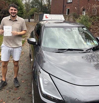 Driving lessons Bolton. First time pass. Driving instructor Bolton.
