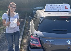 India passed her driving test on 13 July 2026 at Bolton driving test centre. Another first time pass and only 1driving fault.