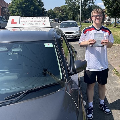 First time pass. Driving lessons Bolton